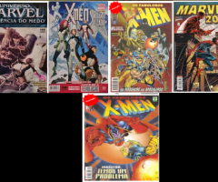 Quadrinhos comics MARVEL COMBO - 5 revistas