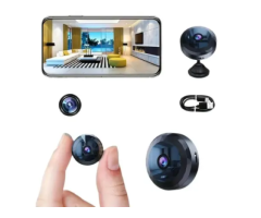 Câmera Mini WiFi Sem Fio Com Visão Noturna