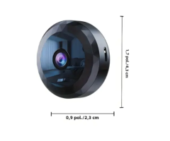 Câmera Mini WiFi Sem Fio Com Visão Noturna