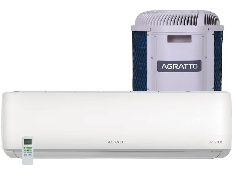 Ar Condicionado Split Agratto Liv Top Inverter 12.000 Btus Frio 220v R-32