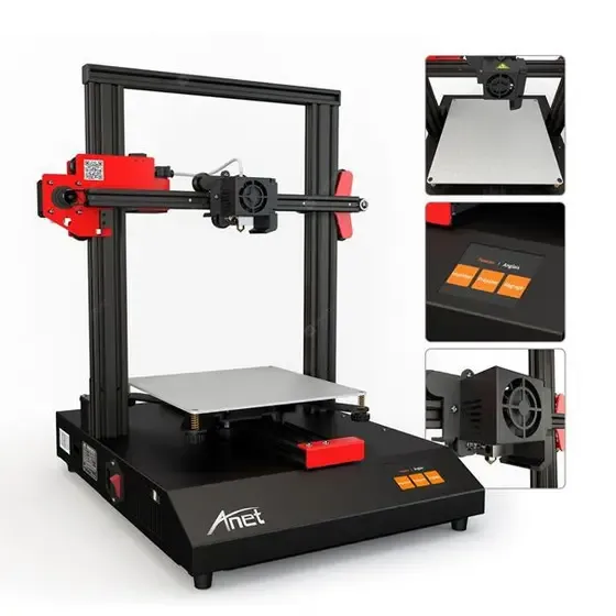 Impressora 3D Anet3d ET4 (FDM) - ANET 3D PRINTER